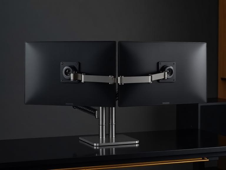 The Apex Display in use on a clean working desk